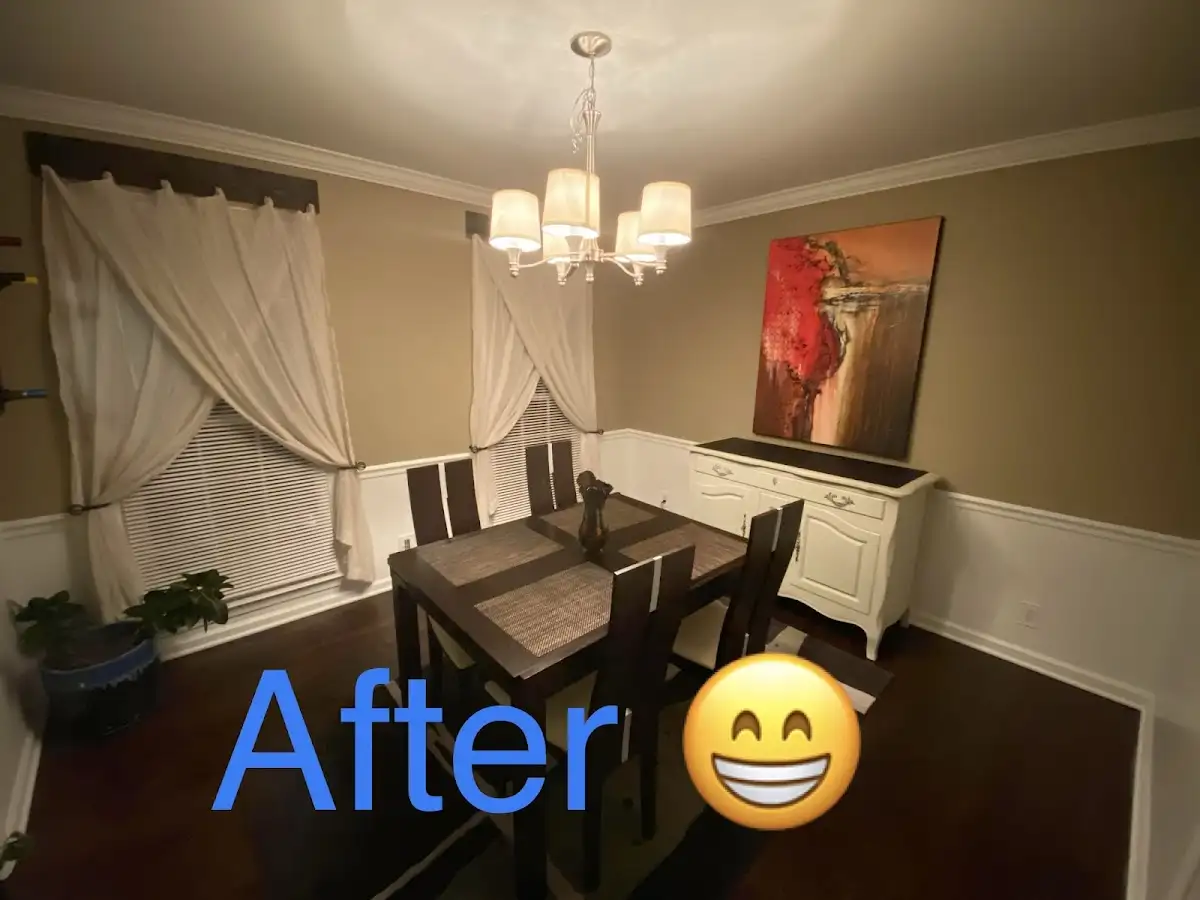 Professional dining room restoration after water damage in Greenfield